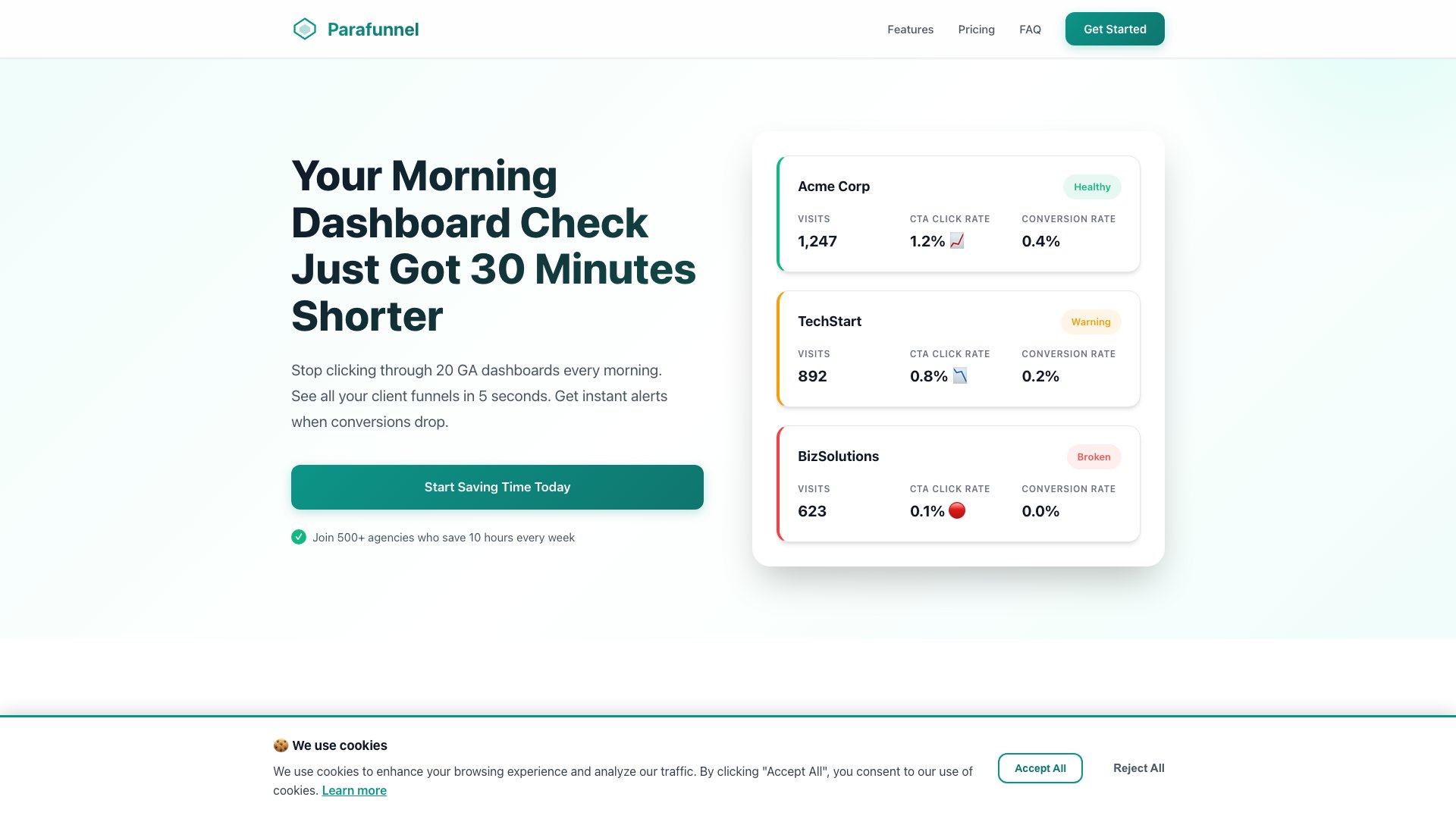 Parafunnel