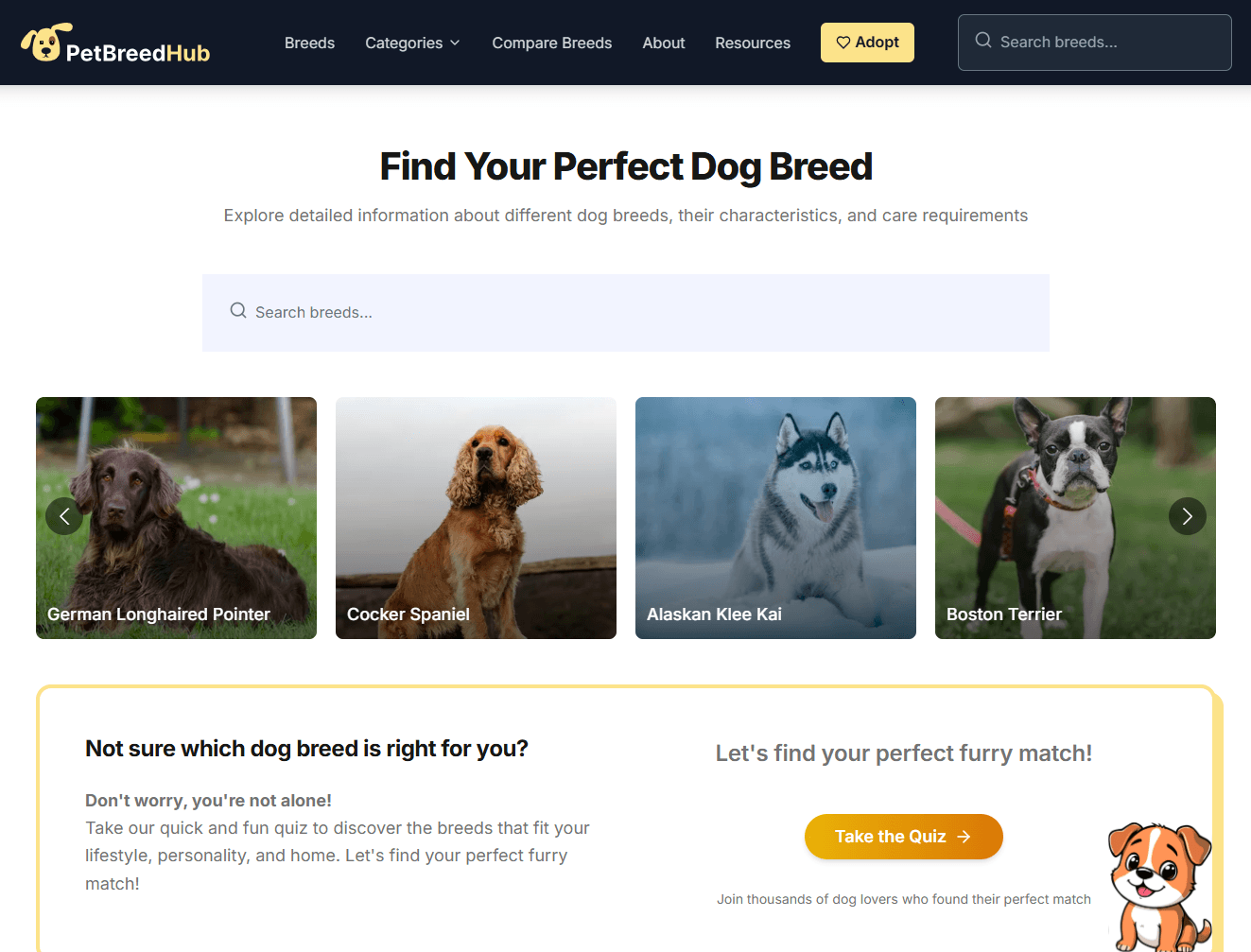 Pet Breed Hub